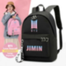 Load image into Gallery viewer, Kpop  Album Love Yourself Backpack Jungkook V Suga Rm Jimin Jin Jhope School Bags Jewelry Admission Package Cosmetic