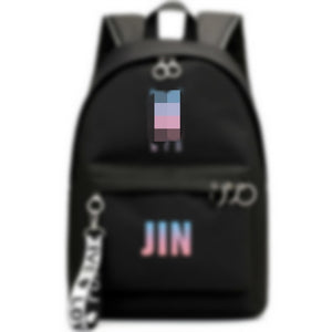 Kpop  Album Love Yourself Backpack Jungkook V Suga Rm Jimin Jin Jhope School Bags Jewelry Admission Package Cosmetic