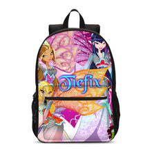 Load image into Gallery viewer, Anime Winx Club Large School Bags For Teenage Girls Laptop Backpack Children Bookbag Primary School Backpack Mochila Grade 1-3