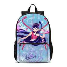 Load image into Gallery viewer, Anime Winx Club Large School Bags For Teenage Girls Laptop Backpack Children Bookbag Primary School Backpack Mochila Grade 1-3