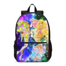 Load image into Gallery viewer, Anime Winx Club Large School Bags For Teenage Girls Laptop Backpack Children Bookbag Primary School Backpack Mochila Grade 1-3