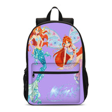 Load image into Gallery viewer, Anime Winx Club Large School Bags For Teenage Girls Laptop Backpack Children Bookbag Primary School Backpack Mochila Grade 1-3