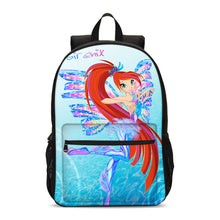 Load image into Gallery viewer, Anime Winx Club Large School Bags For Teenage Girls Laptop Backpack Children Bookbag Primary School Backpack Mochila Grade 1-3