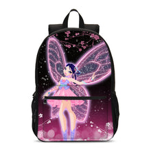 Load image into Gallery viewer, Anime Winx Club Large School Bags For Teenage Girls Laptop Backpack Children Bookbag Primary School Backpack Mochila Grade 1-3