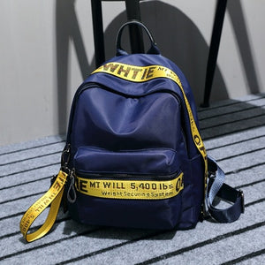 new casual preppy style women backpack letter panelled girl school bag oxford backpack women travel bag student school backpacks