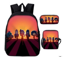 Load image into Gallery viewer, Game Brawl Stars Backpacks for Boys Girls School Bags Kids 3D Anime Pattern Book Bag Mochila Kids School Bag Pack