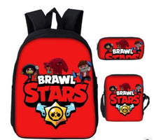 Load image into Gallery viewer, Game Brawl Stars Backpacks for Boys Girls School Bags Kids 3D Anime Pattern Book Bag Mochila Kids School Bag Pack