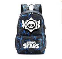 Load image into Gallery viewer, New Games Luminous School Bag Waterproof Brawl Stars Anti-theft Laptop Backpack for Teenager Boys Girls Student School Mochilas