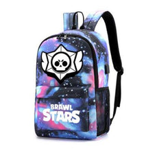 Load image into Gallery viewer, New Games Luminous School Bag Waterproof Brawl Stars Anti-theft Laptop Backpack for Teenager Boys Girls Student School Mochilas