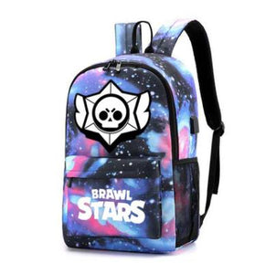 New Games Luminous School Bag Waterproof Brawl Stars Anti-theft Laptop Backpack for Teenager Boys Girls Student School Mochilas